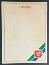 Load image into Gallery viewer, 1978 London Gardens Labatt Cup Hockey Program Autographed By Roger Neilson