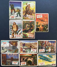 Load image into Gallery viewer, 1954 Vintage Topps Scoop 47 Card Starter Set Historic Moments + Headlines