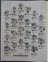 Load image into Gallery viewer, 1977 Seattle's Kingdome MLB Program Seattle Mariners vs California Angels VTG
