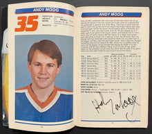 Load image into Gallery viewer, 1984-85 Autographed Edmonton Oilers Guide Gretzky Messier Coffey Signed x29 LOA