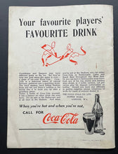 Load image into Gallery viewer, 1936 Empress Stadium Hockey Program Earls Court Rangers vs Wembley Canadians