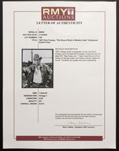 Load image into Gallery viewer, 1967 Type 1 Studio Photograph Elvis Presley On Set "Stay Away Joe" Blues LOA