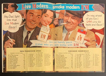 Load image into Gallery viewer, 1957 Kezar Stadium NFL Season Opener Game Football Program 49ers vs Cardinals