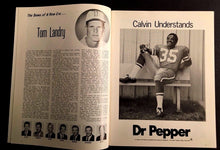 Load image into Gallery viewer, 1970 NFL Cotton Bowl Dallas Cowboys St Louis Cardinals VTG Football Program