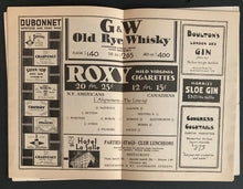 Load image into Gallery viewer, 1932 Montreal Forum Program Howie Morenz NHL Leading Scorer Canadiens NHL Hockey