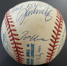 Load image into Gallery viewer, 1997 Atlanta Braves Team Signed Rawlings Baseball 23 Autos Maddux Smoltz JSA LOA