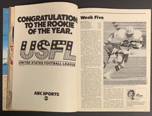Load image into Gallery viewer, 1983 USFL Inaugural Season Championship Game Program Philadelphia vs Michigan