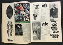 Load image into Gallery viewer, 1971 NFL Football Program Orange Bowl New England Patriots vs Miami Dolphins