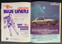 Load image into Gallery viewer, 1979 WHA All Star Hockey Game Program Edmonton USSR Moscow Dynamo Gretzky Howe