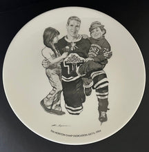 Load image into Gallery viewer, 1984 Tim Horton Children's Camp Dedication Plate Staff Issued Vintage NHL Hockey