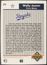 Load image into Gallery viewer, Wally Joyner Autographed 1992 Upper Deck Baseball Card Signed MLB Royals