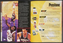 Load image into Gallery viewer, 1999 Air Canada Centre NBA Program Toronto Raptors vs Detroit Pistons Basketball