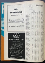 Load image into Gallery viewer, 1972 CFL Football Exhibition Stadium Program + Yearbook Toronto Argonauts