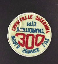 Load image into Gallery viewer, Rare 1973 World Service Life 300 Participant Patch Charolotte Speedway NASCAR