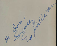 Load image into Gallery viewer, Ed Sullivan Signed Photo Autographed Portrait Celebrity Hollywood Authentic JSA