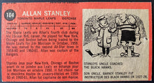 Load image into Gallery viewer, 1964-65 Vintage Toronto Maple Leafs Allan Stanley Topps Tallboy NHL Hockey Card