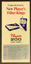 Load image into Gallery viewer, 1965 Mosport Players 200 6 Page Foldout Brochure Car Races Rare Original