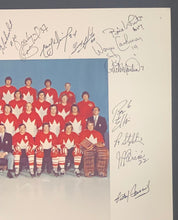 Load image into Gallery viewer, 1972 Team Canada Team Signed Oversized Photo Autographed x29 Hockey JSA LOA