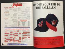 Load image into Gallery viewer, 1994 Cleveland Indians Jacobs Field 1st Game Program MLB Baseball Vs Seattle