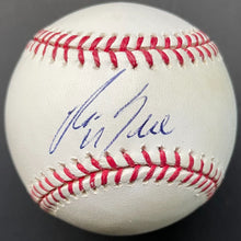 Load image into Gallery viewer, George Bell Autographed Bud Selig OML Baseball Signed Frozen Pond Blue Jays