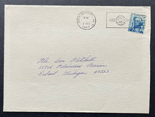 Load image into Gallery viewer, 1967 Alabama Governor George Wallace Christmas Card + Executive Mansion Envelope