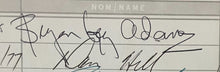 Load image into Gallery viewer, Bryan Adams Autographed Guest Register Page RPM Magazine Signed Music LOA JSA