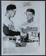 Load image into Gallery viewer, 1962 MLB Baseball Baltimore Orioles Spring Training Wire Photo - Steve Barber