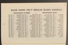 Load image into Gallery viewer, 1976-77 Chicago Blackhawks NHL Hockey Media Guide Fact Book Bobby Orr 1st Season