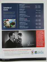 Load image into Gallery viewer, 2015 Glen Abbey Canadian Open Golf Tournament Program Sunday Pairing - Jason Day