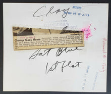 Load image into Gallery viewer, 1964 Rare Heavyweight Champion Muhammad Ali Cassius Clay Vintage 1 Photo Boxing