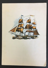 Load image into Gallery viewer, 1971 CP Cruises Menu Savannah First Ship Across Atlantic Using Steam Historical