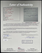 Load image into Gallery viewer, 1977 Letter Signed Tommy Douglas Canada's Health Care Pioneer Political JSA LOA