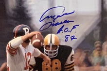 Load image into Gallery viewer, Angelo Mosca Autographed CFL Football Photo Signed Hamilton Tiger Cats HOF 87