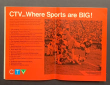 Load image into Gallery viewer, 1968 CFL Football Official Record Manual + Letter Addressed To Cleveland Browns