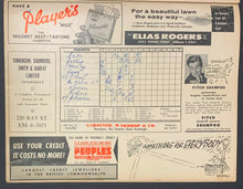 Load image into Gallery viewer, 1956 Maple Leaf Stadium Program Leafs vs Montreal Royals International League