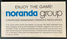 Load image into Gallery viewer, 1982 CFL Grey Cup Football Ticket Exhibition Stadium Toronto Argonauts v Eskimos