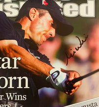 Load image into Gallery viewer, 2003 Sports Illustrated Masters Golf Issue Mike Weir Autographed Cover Signed