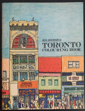 Load image into Gallery viewer, 1974 Jim Houston's City Of Toronto Colouring Book Vintage Original Unused Unique
