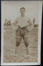 Load image into Gallery viewer, 1920 Vintage Football Postcard Robert Bishop Unposted Vtg Post Card