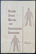 Load image into Gallery viewer, 1956 Signed x15 Sports Dinner Program Jackie Robinson Autographed MLB JSA LOA