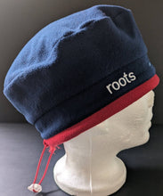 Load image into Gallery viewer, 2002 Team USA Roots Olympic Beret Blue Hat American Uniform OS Vintage