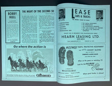 Load image into Gallery viewer, 1966 Maple Leaf Gardens NHL Hockey Program Insert + Ticket Maple Leafs Chicago