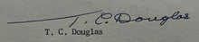 Load image into Gallery viewer, 1977 Letter Signed Tommy Douglas Canada's Health Care Pioneer Political JSA LOA
