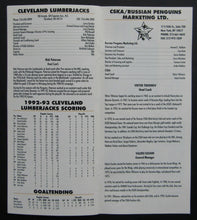 Load image into Gallery viewer, 1993-1994 NHL Pittsburgh Penguins Training Camp Guide Mario Lemieux MVP Cover