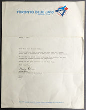 Load image into Gallery viewer, 1977 Toronto Blue Jays Media Guide + Team Letter Inaugural Season MLB Baseball