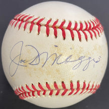 Load image into Gallery viewer, Joe DiMaggio Signed Baseball Autographed American League Rawlings Yankees JSA