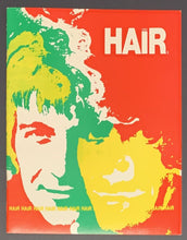 Load image into Gallery viewer, 1969-70 Hair Rock Musical Royal Alexandra Theatre x3 Items Broadside + Program +