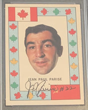 Load image into Gallery viewer, 1972-73 O-Pee-Chee Hockey Team Canada Jean Paul Parise Signed Card Auto PSA/DNA