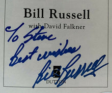 Load image into Gallery viewer, 2001 Bill Russell Signed HC Copy Russell Rules Autographed NBA Basketball JSA
