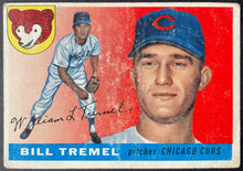 Load image into Gallery viewer, 1955 Topps Baseball #52 Bill Tremel Chicago Cubs Vintage MLB Card